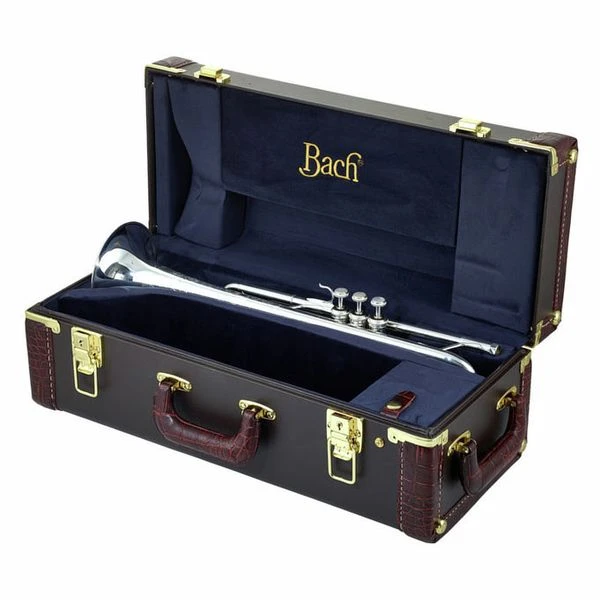 Bach LR19043B Silver Pl Bb- Trumpet 12 Bach LR19043B Silver Pl Bb- Trumpet - Image 10